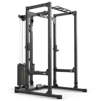 ATX® Power Rack 640/660 mit Latzug 115 kg Steckgewichte, in 2 Höhen seite