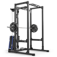 ATX® Power Rack 640/660 mit Latzug 115 kg Steckgewichte, in 2 Höhen links