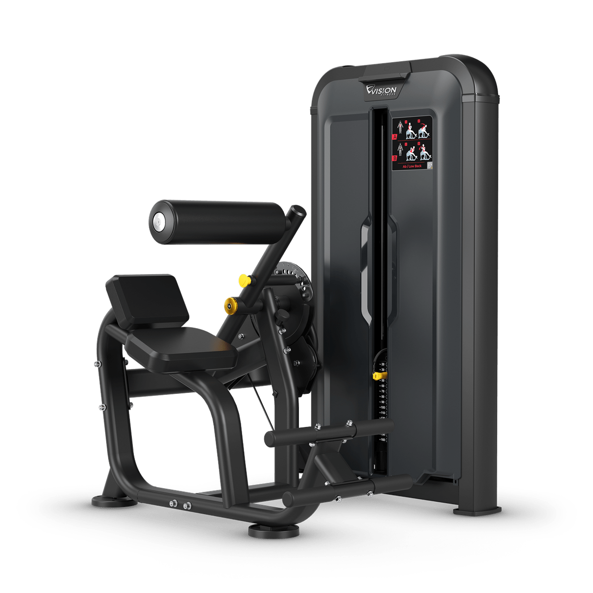 Bauch- und Rückenmaschine - Vision Fitness Keystone