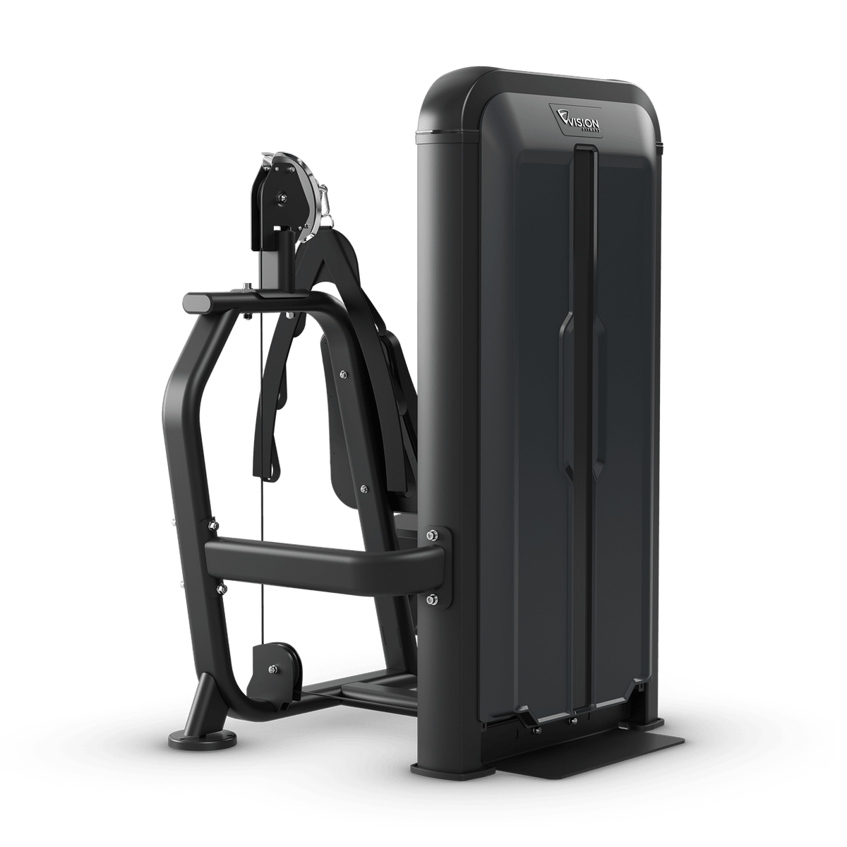 Bauchmuskelmaschine - Vision Fitness Keystone schräg hinten