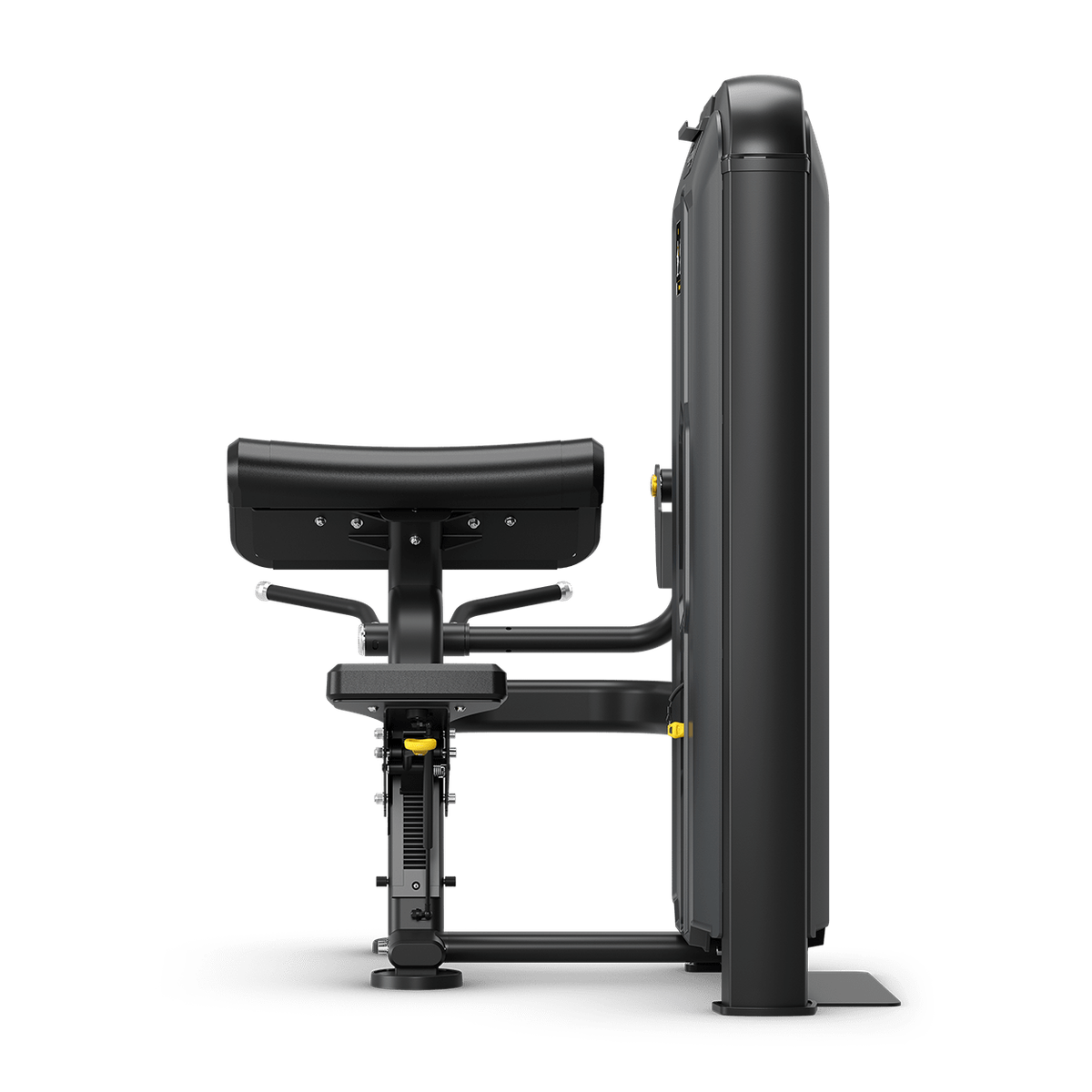 Bizeps-Curl-Maschine – Vision Fitness Keystone Frontalansicht
