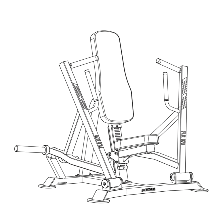 Brustmaschine Plate Load - BH Fitness