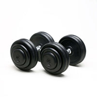 CHD Hantel gummiert 2,5kg Steigung - 27,5kg Paar