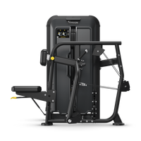 Rudermaschine sitzend – Vision Fitness Keystone seitliche Ansicht