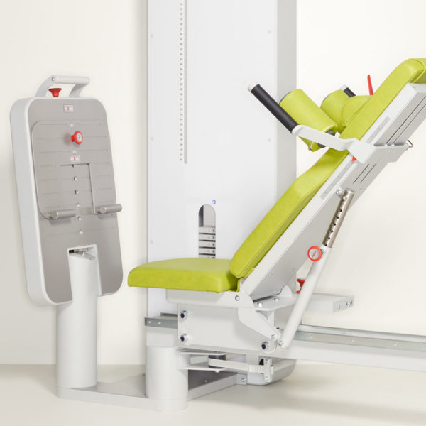 Beinpresse / Funktionsstemme - Physio Fußablage