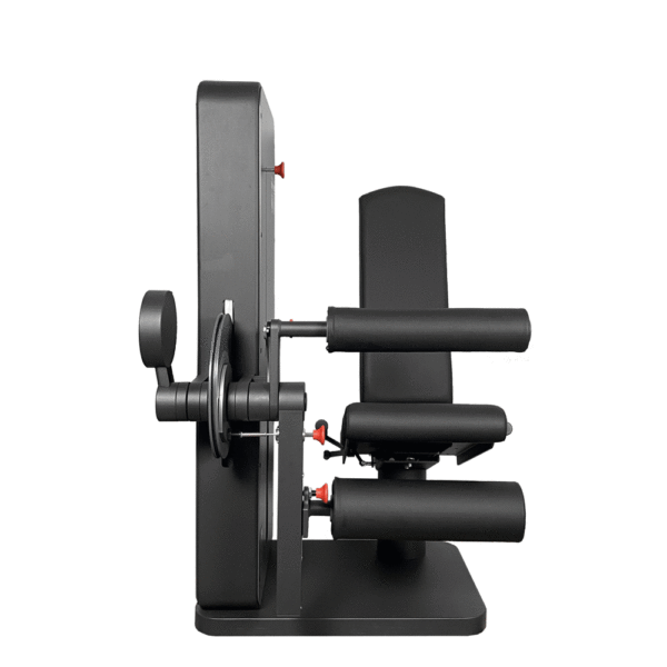 Kniebeuger (sitzend) - Physio carbon grey frontal