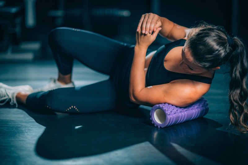 Faszienrolle, Faszienball und Duoball für Faszientraining und Selbstmassage