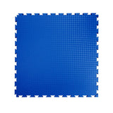 Kampfsportmatte Judo 100 x 100 x 4 cm blau rot