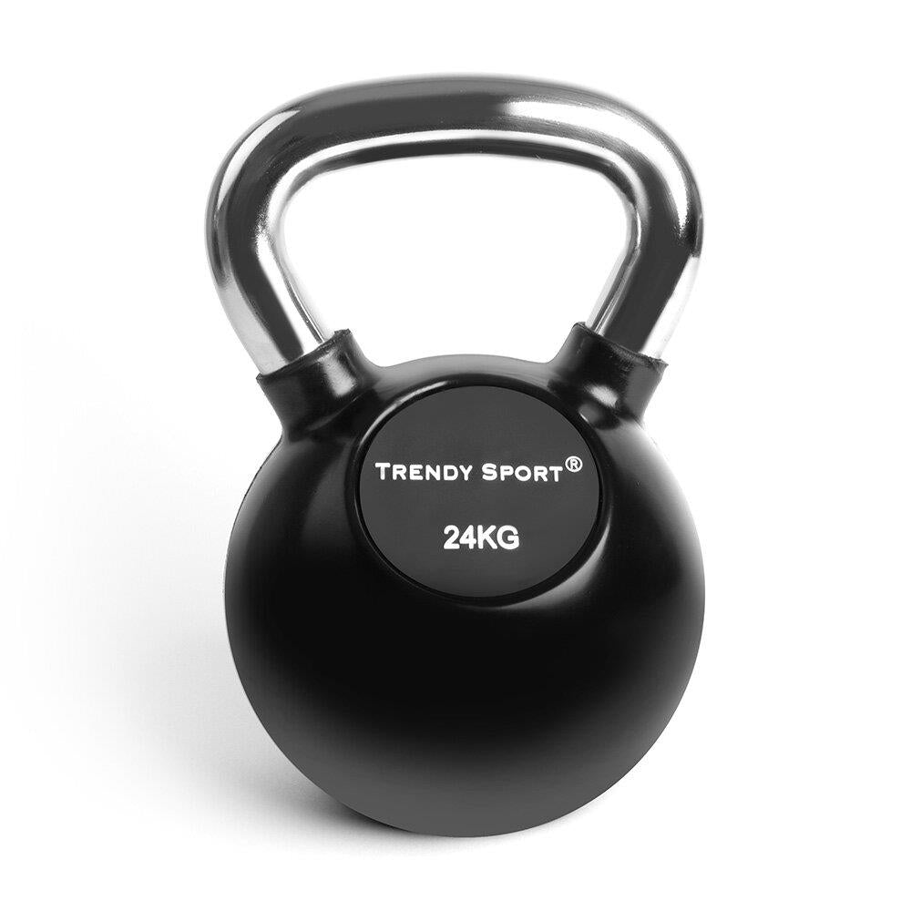 Kettlebell Chrom 24 kg - schwarz