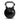 Kettlebell Chrom 36 kg - schwarz
