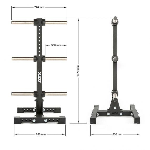 ATX® Weight Plate Tree Ø 50 mm Hantelscheibenständer