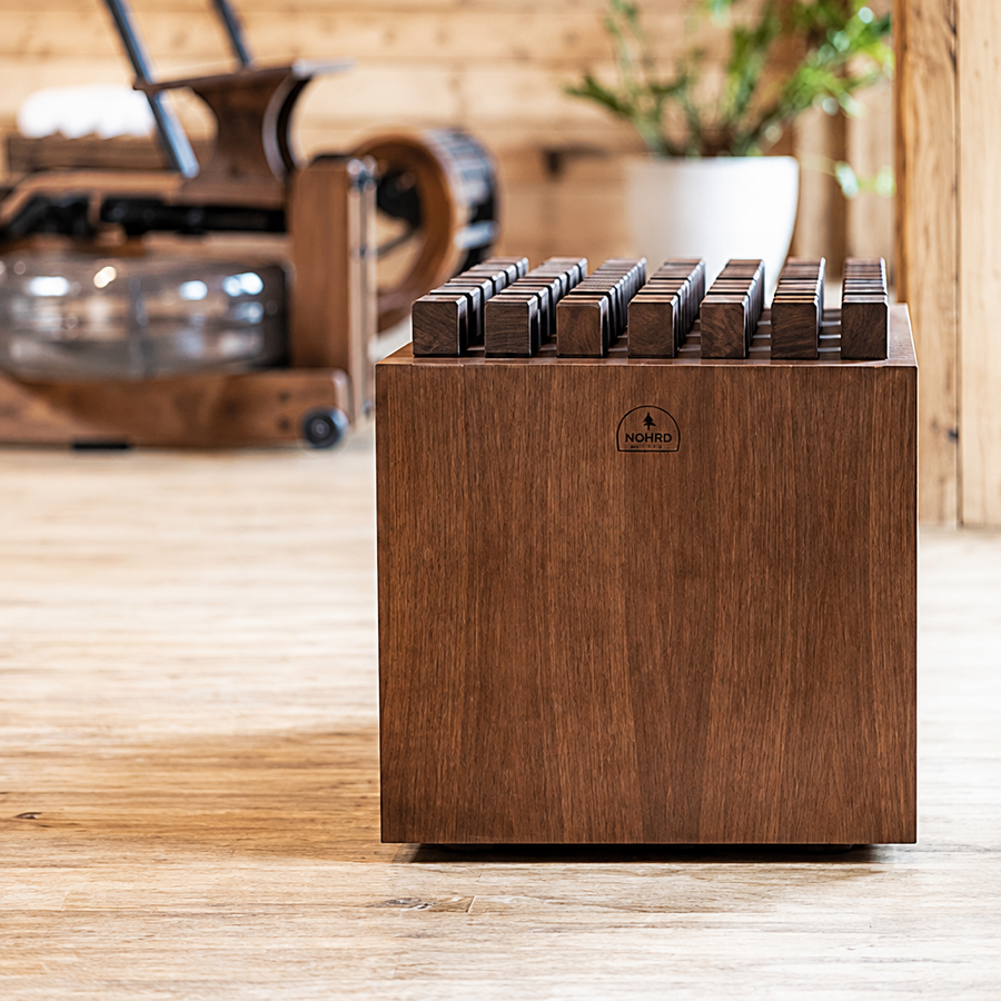 NOHrD HedgeHock – Ergonomischer Sitzhocker in 6 Holzarten