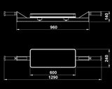 ATX® Hip Thrust Option Maße 