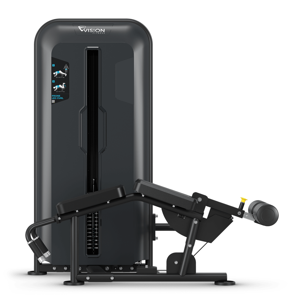 Prone Leg Curl Seitenansicht