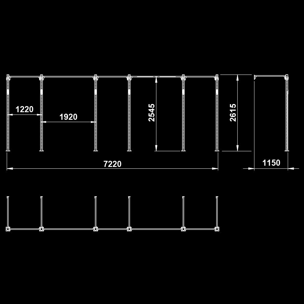 ATX® Functional WALL RIG 700 - BASIC 5