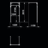 ATX® Functional WALL RIG 700 - Standard 1 