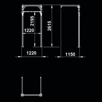 ATX® Functional WALL RIG 700 - Standard 1 