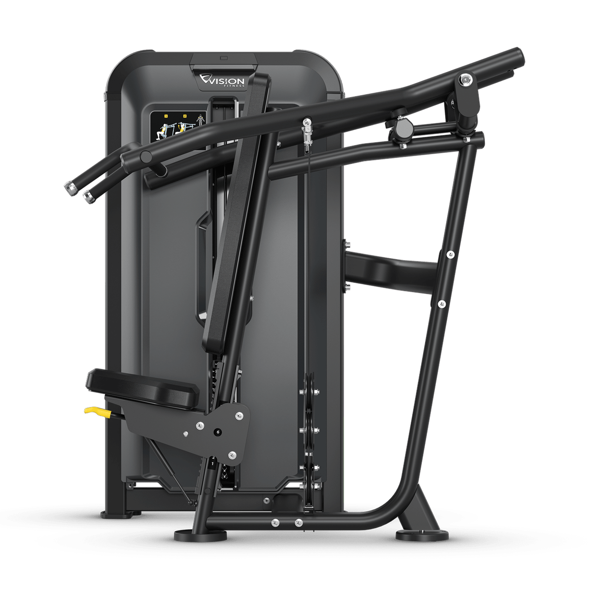 Schulterpresse  - Vision Fitness Keystone seitliche Ansicht