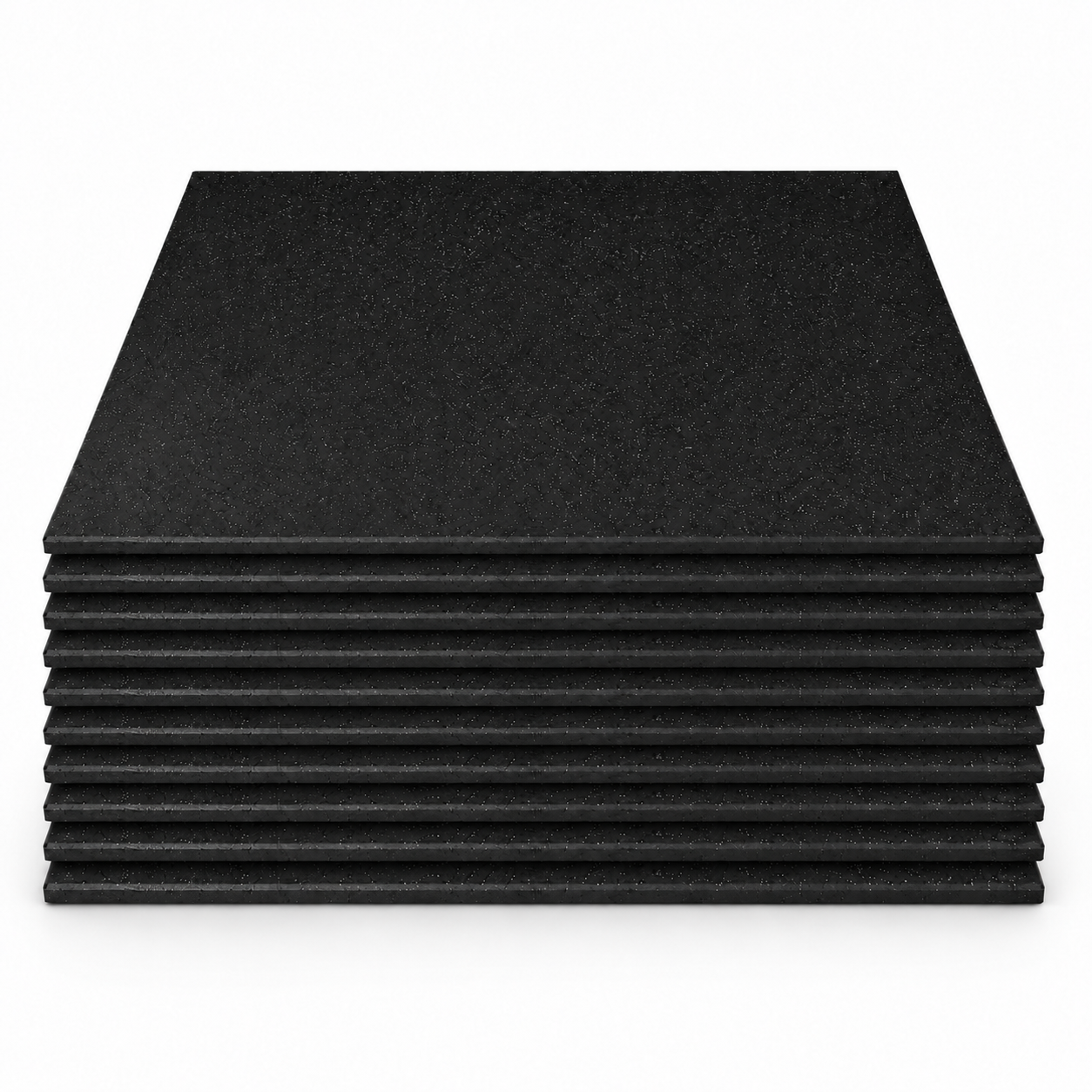 Set 10 Stück - Bodenschutzmatte Stardust 5% EPDM Overlayer 1000 x 1000