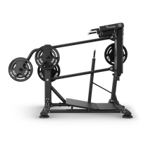 Hack Squat Maschine - Vision Fitness Keystone PL seitliche Ansicht