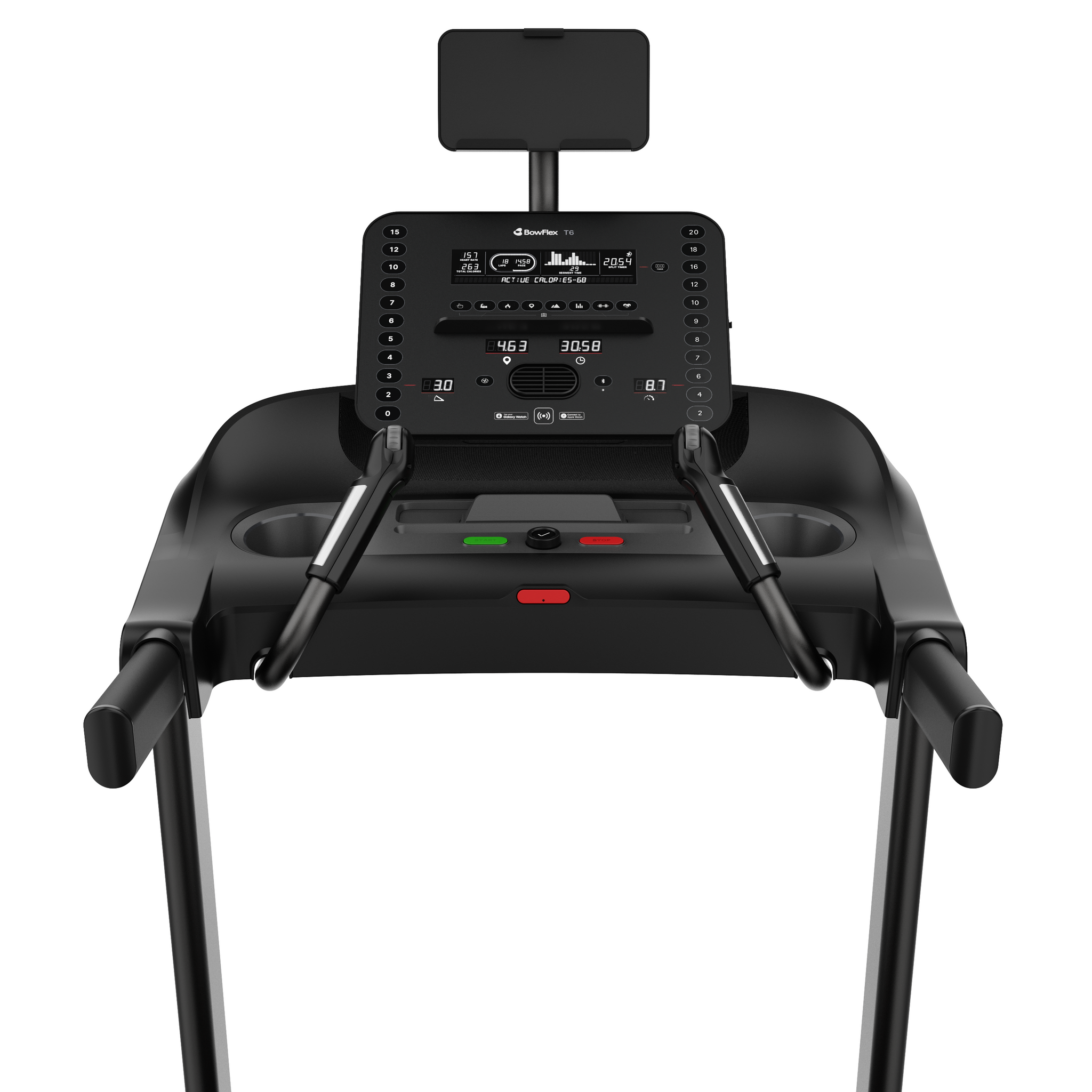 Laufband T6 - Bowflex Konsole