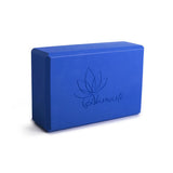 Yogablock 23 x 15 x 7,5 cm - blau