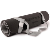 Yogamatte Eco-Line Set 180 x 60 x 0,6 cm anthrazit