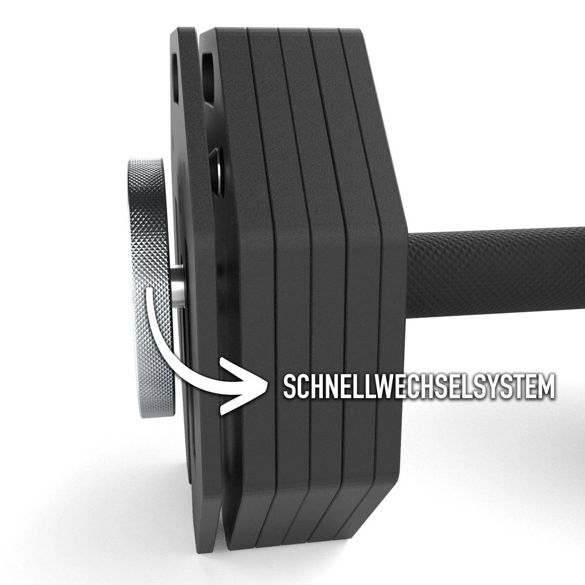 ATX® Verstellbare Kurzhanteln - Octa Dumbbells - 2 x 24 kg Schnellwechselsystem