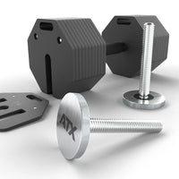 ATX® Octa Gewindeverschlüsse 4 Stück - 172 mm lang mit Hantel