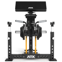 ATX® Bizeps Blaster - Bizeps-Curl-Maschine mit Hantelscheiben