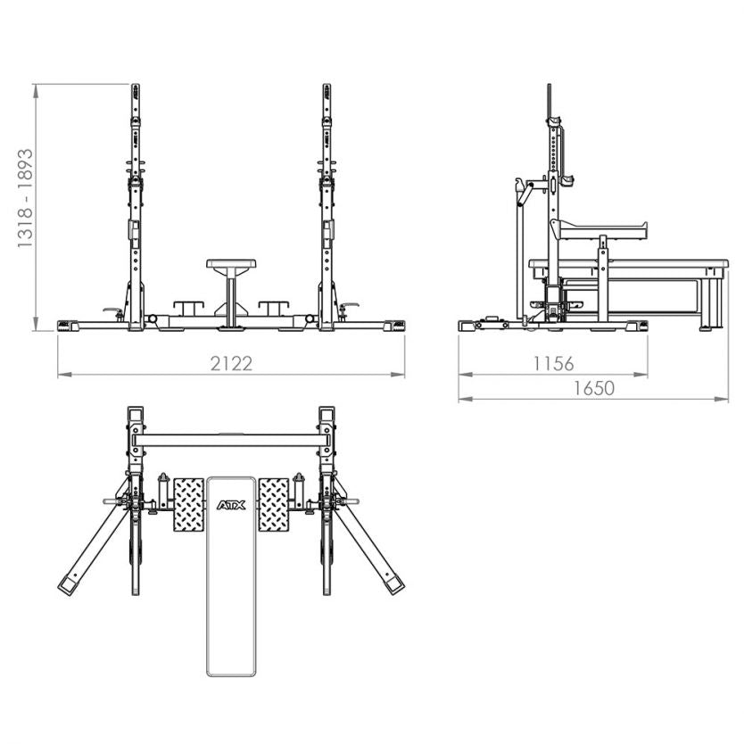 ATX® Combo Rack - IPF Approved