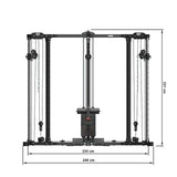ATX® Cable Pull Corner Station Gesamtmaße
