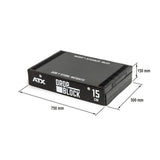 ATX® Soft Drop Blocks Höhe 15 cm – Paar Maße