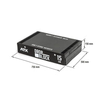 ATX® Soft Drop Blocks Höhe 15 cm – Paar Maße