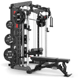 ATX® Multigym GMX 2000 2x90 Steckgewichte mit Hantelbank