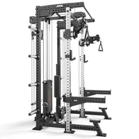 ATX® Hardcore Half Rack & Pull Station Ansicht von der Seite