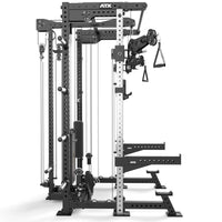 ATX® Hardcore Half Rack & Pull Station seitliche Ansicht