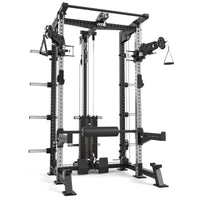 ATX® Hardcore Half Rack & Pull Station mit Polsterrolle