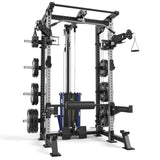 ATX® Hardcore Half Rack & Pull Station inkl. Hantelscheiben