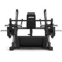 ATX® Rudermaschine - Double-side Linear Row Frontansicht