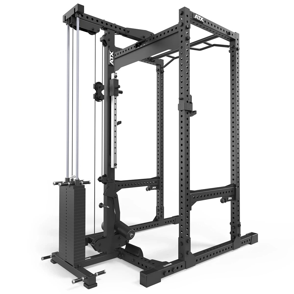 ATX® Latzug - Option LTO-780 Ansicht hinten am Rack