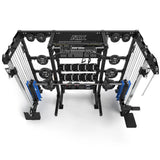 ATX® Multi Cable Rack & Storage Station - The Wall Ansicht oben mit Zubehör