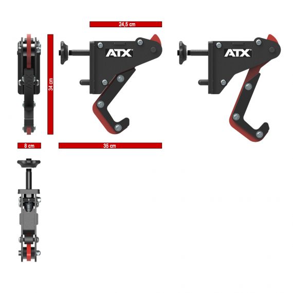 ATX® Monolift Hantelablage Compact