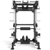 ATX® Multi Pull Half Rack mit 2 x 110 kg Steckgewichten Frontansicht