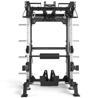 ATX® Multi Pull Half Rack mit 2 x 110 kg Steckgewichten Frontansicht