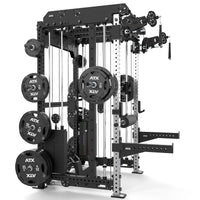 ATX® Multi Pull Smith Rack Seitenansicht schräg