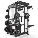 ATX® Multi Pull Smith Rack Schrägansicht von hinten