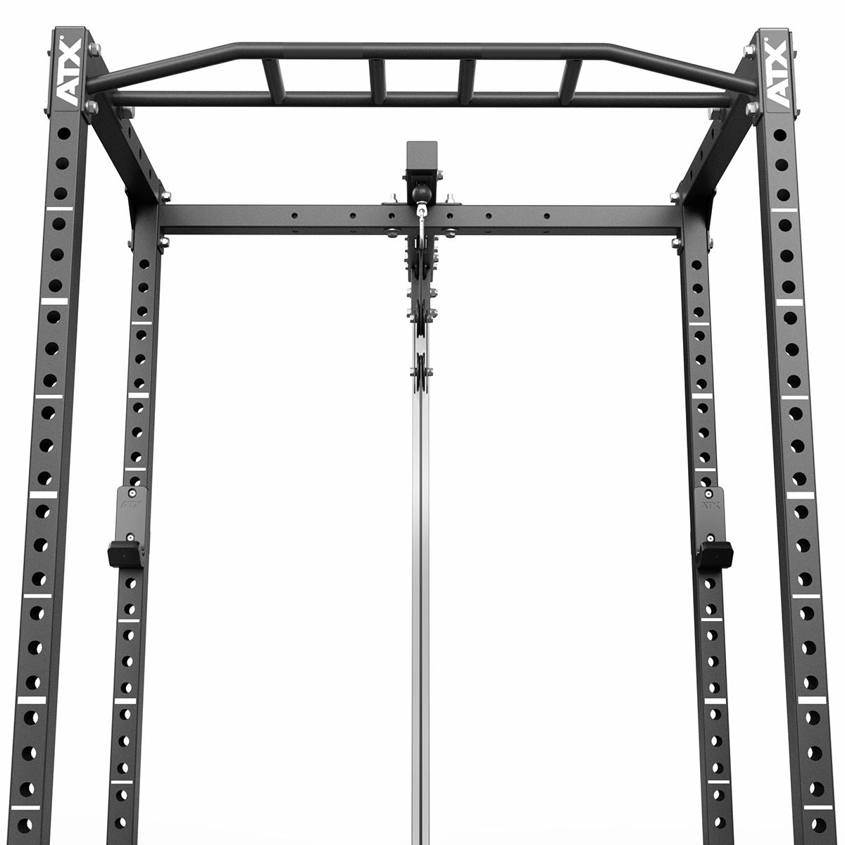 ATX® Power Rack PRX-510-XS mit Latzugstation Plate Load Klimmzugstange