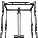 ATX® Power Rack PRX-510-XS mit Latzug 100 kg Steckgewichte Klimmzugstange