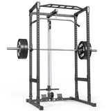ATX® Power Rack 520 mit Latzug LTO-520 Plate Load inkl. Hantelstange